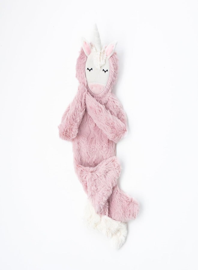 Slumberkins Unicorn Snuggler & Affirmation Card Bundle | Promotes Authenticity, Confidence & Healthy Fiendships | Social Emotional Tools for Ages 0+ (Unicorn Snuggler Plush + Affirmation Card) - Image 2